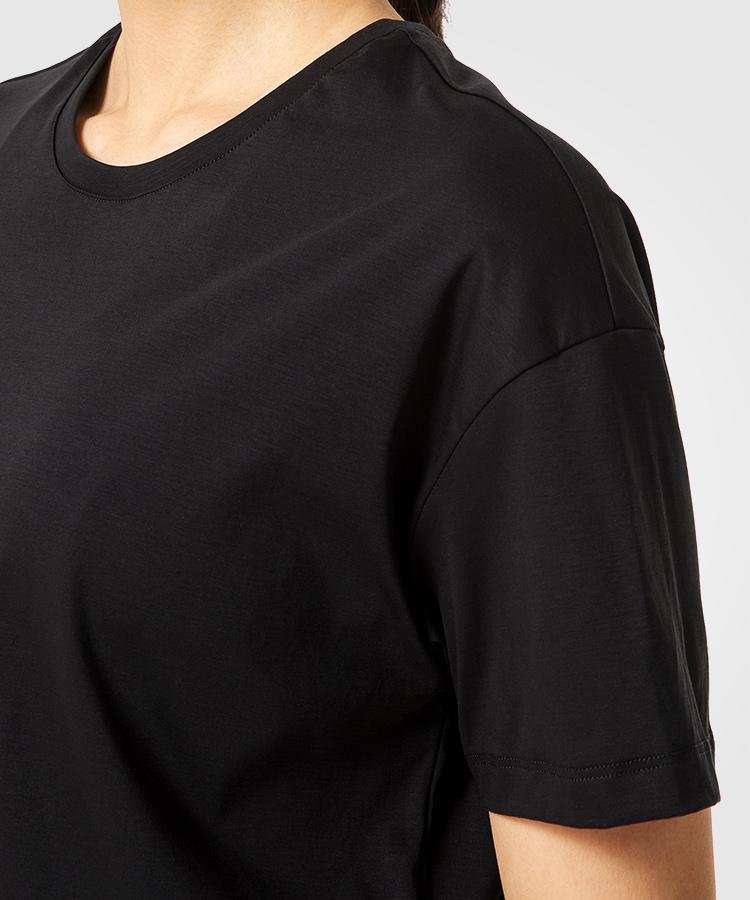 Womens short sleeve breathable cotton workout t-shirt | Yvettesports